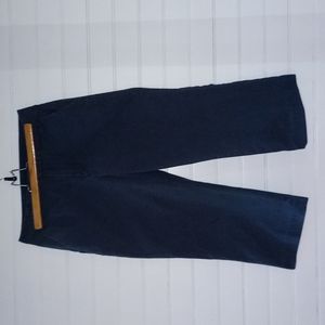 Vintage GAP Navy Blue Wide-leg Capris